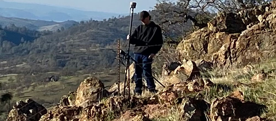 recovering Survey Monuments in the mountains