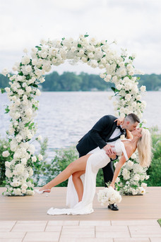 Reception at The Lakehouse in Halifax, MA
