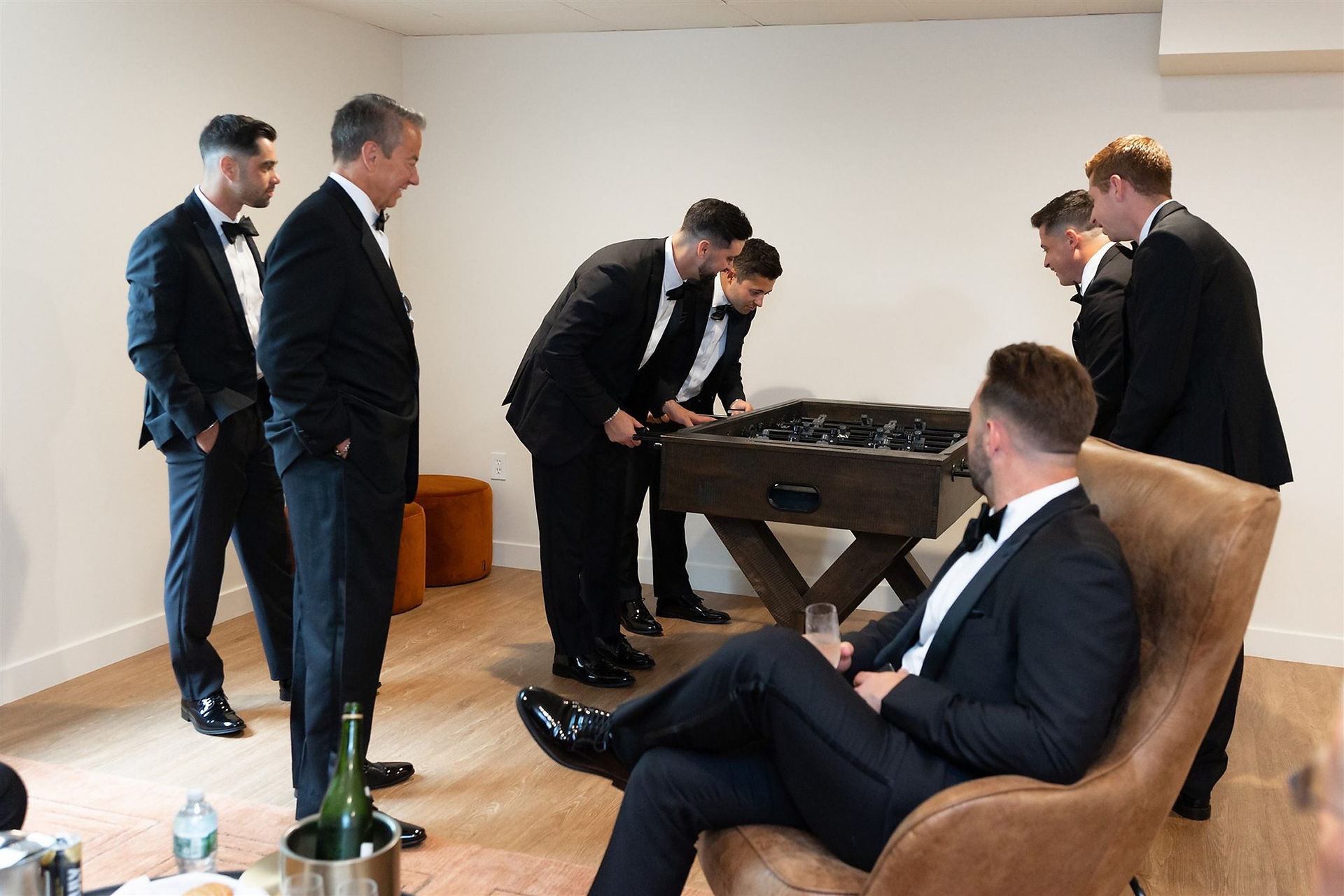 Groom and groomsmen