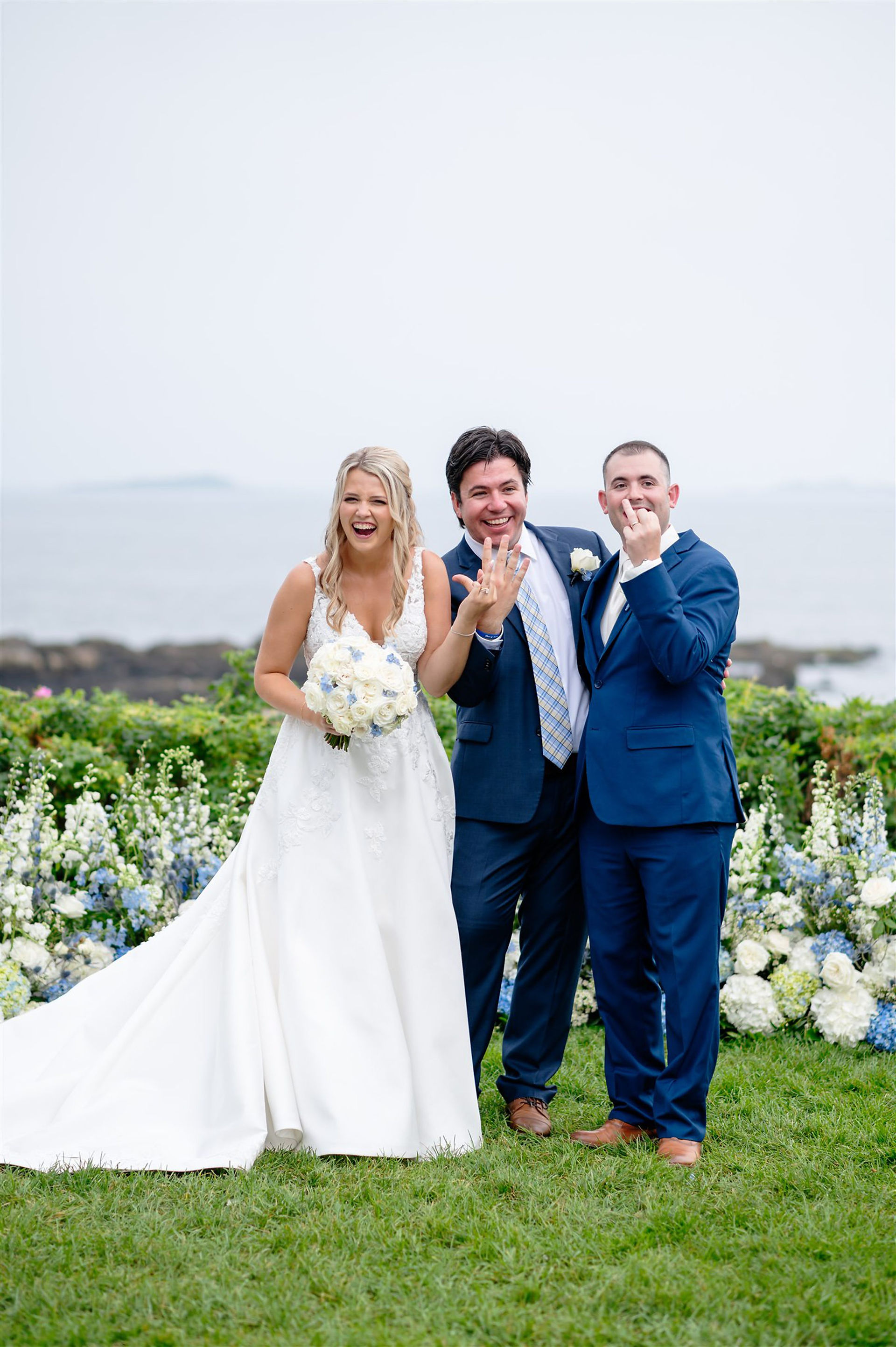 Outdoor ceremony at Misselwood 