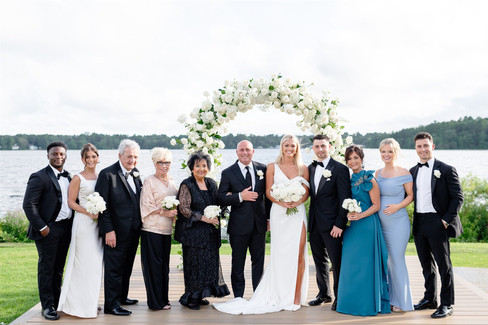 Reception at The Lakehouse in Halifax, MA