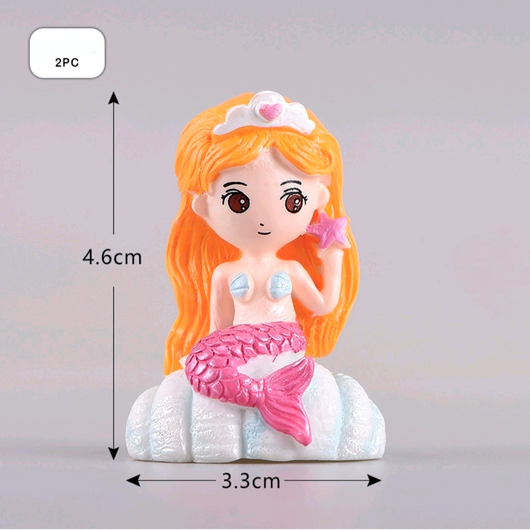 3D Mermaid Miniature