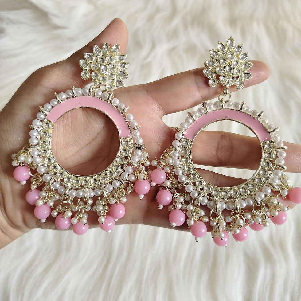 Thumbnail: Chand Baliya Resin Jhumka 