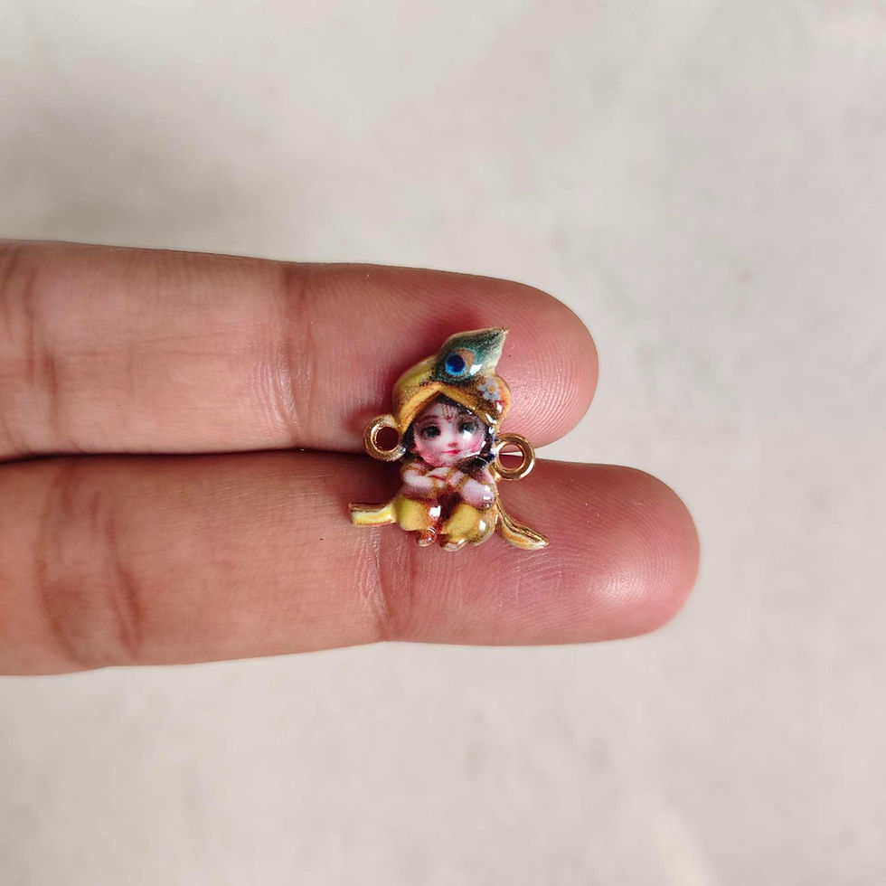 Thumbnail: Krishna 3D Rakhi Charms