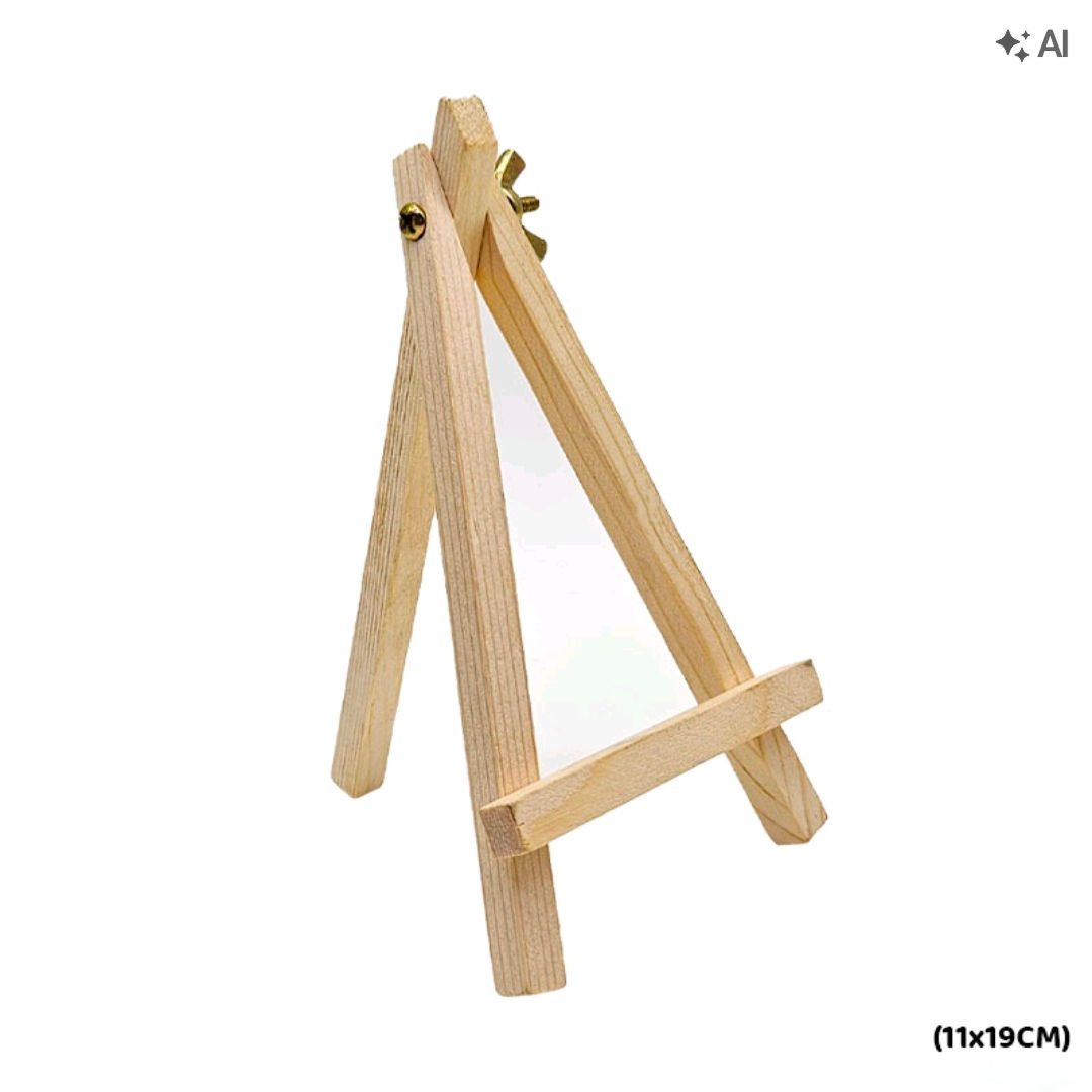 Wooden Easel Stand with screw