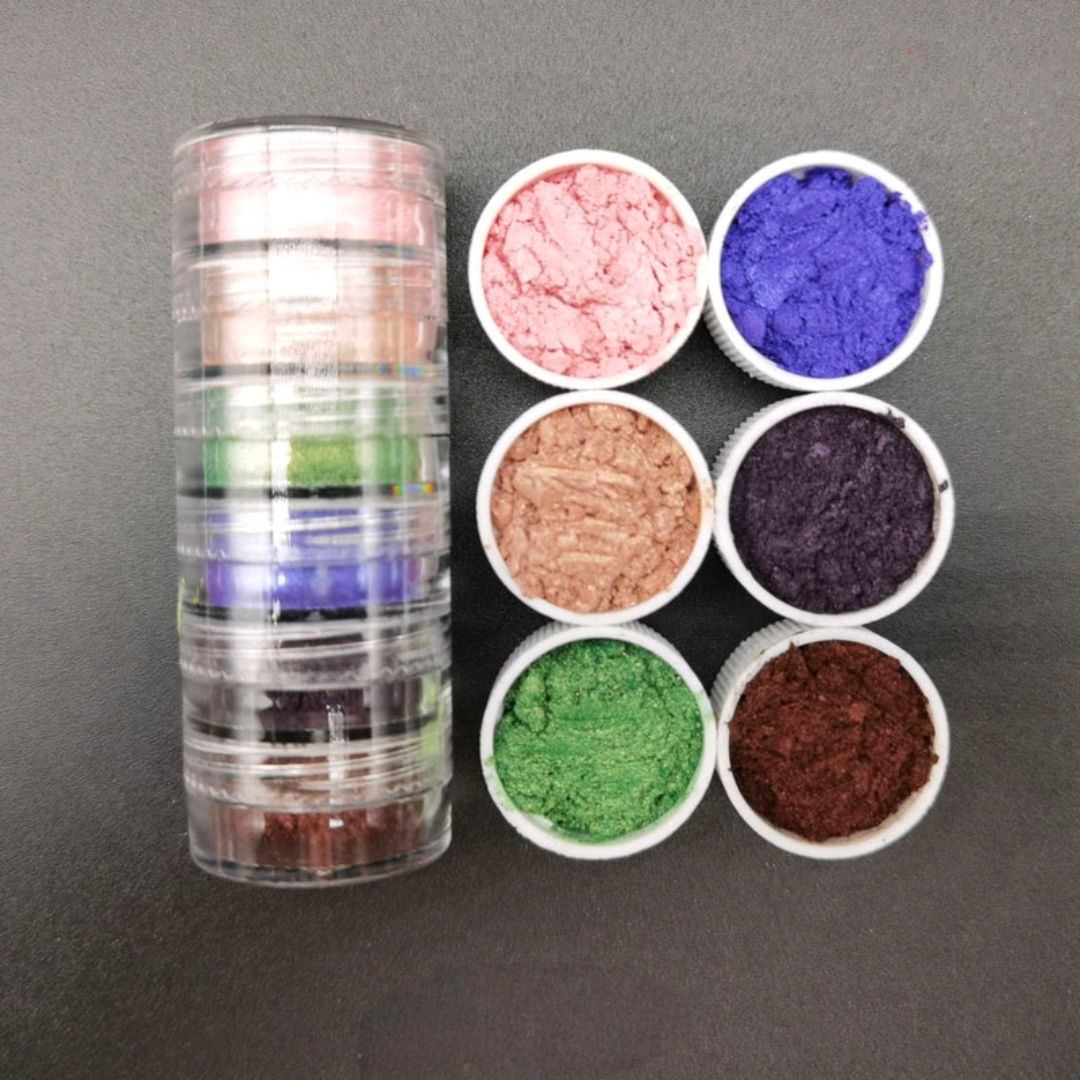 Mica Powder Set - 6 pcs (K)