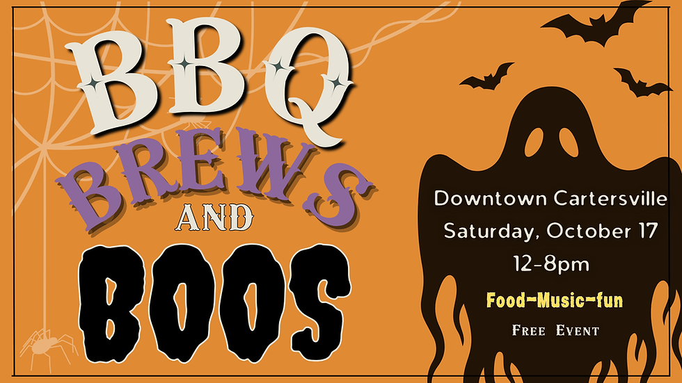 BBQ Brews & Boos Cartersville 2026