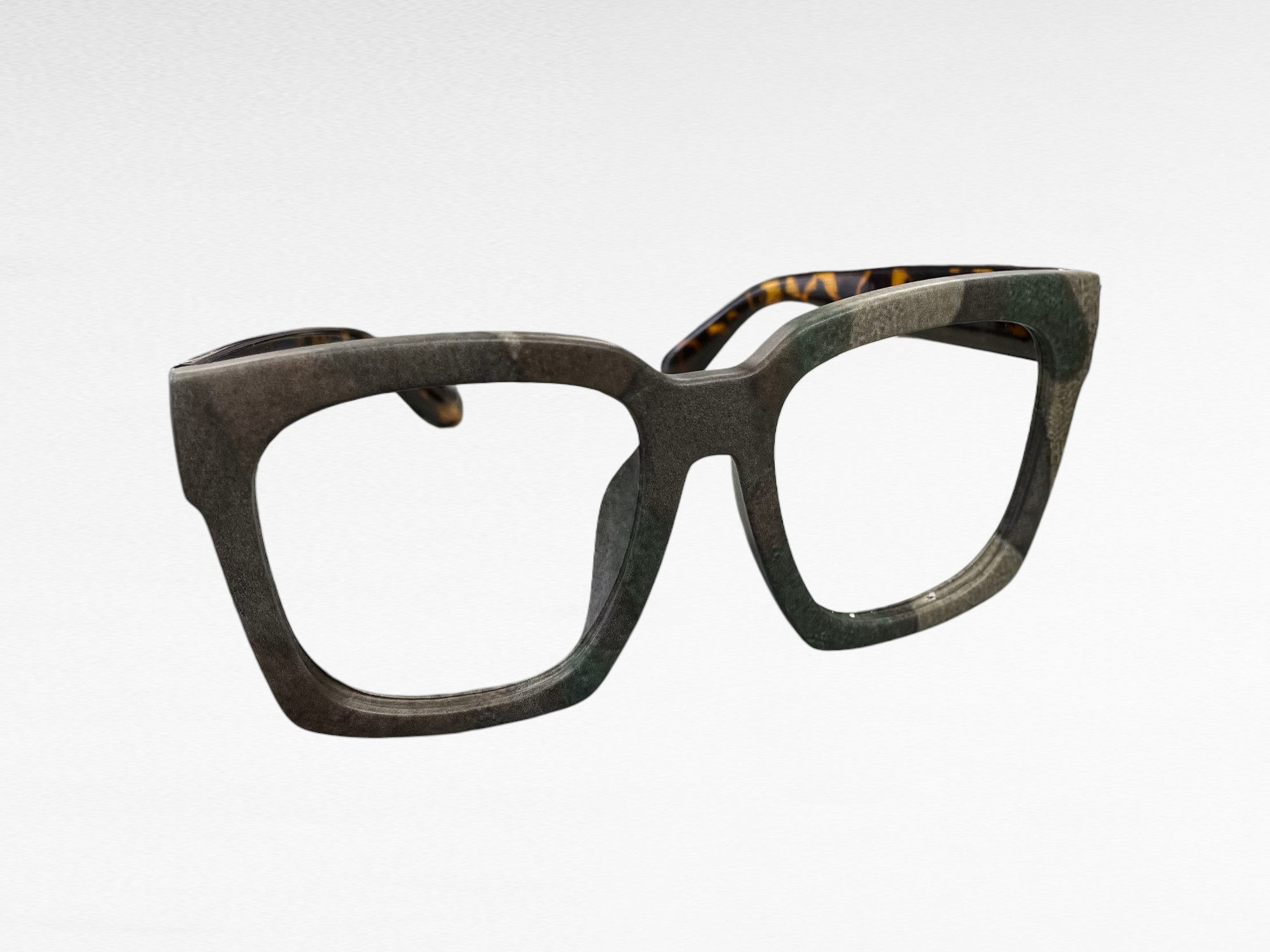 'CAMO THEORY' Painted Collection Release: Oversized Square frame