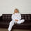 Thumbnail: Bridal Statement Tracksuit Bottoms - White