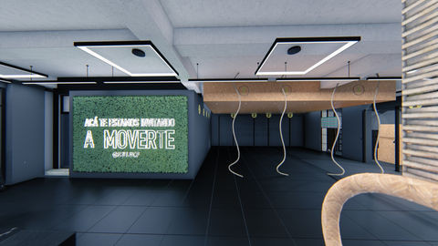 diseño gimnasio, remodelación gimnasio, obra gimnasio, entrenamiento funcional, bogota, gimnasio crossfit, obra crossfit box, MODELADO BIM, modelos BIM