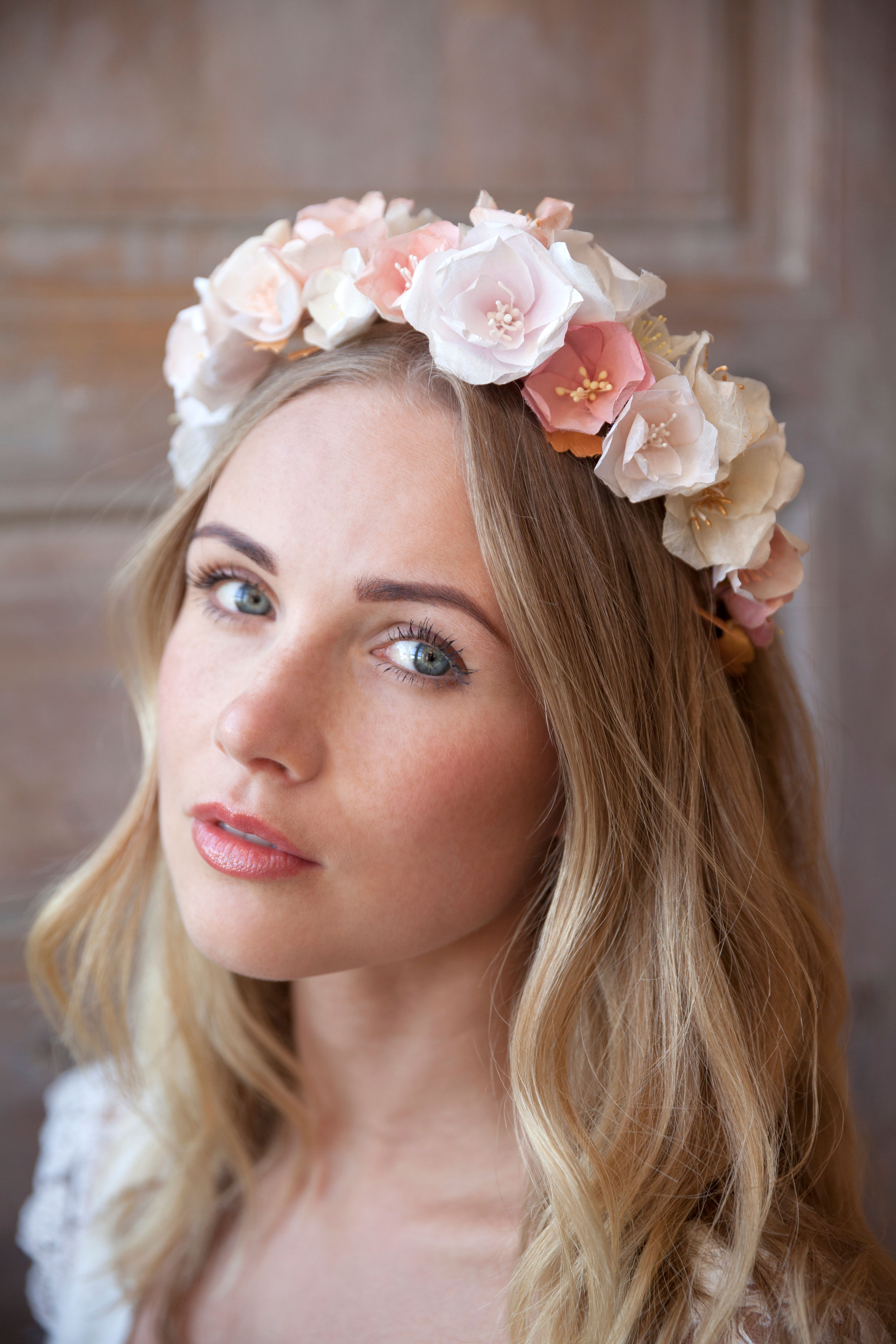 Couronne de Cheveux "Lila de Saint Louis"