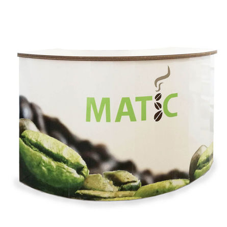 Comptoir en carton écologique et personnalisable