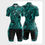 Miniatura: Macaquinho Feminino PAISLEY Verde Água LeMans Brazil (Pad Espuma)
