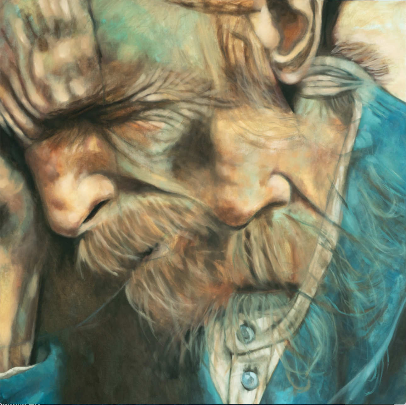 The Sadness Will Last Forever (50x50cm) (Giclée print) | Unframed