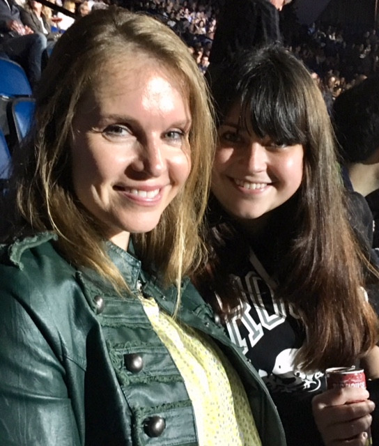 Mel and I at Cirque du Soleil, enjoying family, friends, and life.