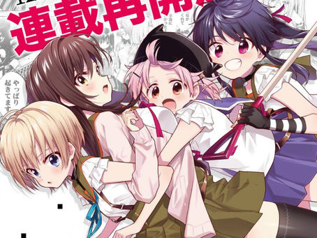 El manga Gakkou Gurashi! regresará de su pausa el 22 de diciembre.