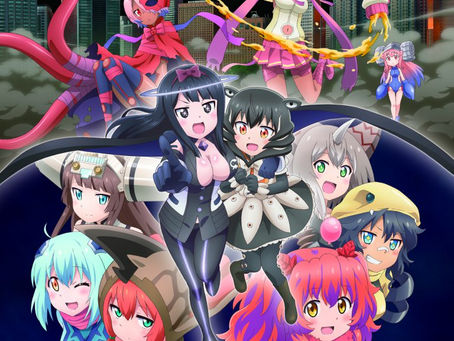 El anime Kaiju Girls (Black) muestra una nueva imagen promocional.