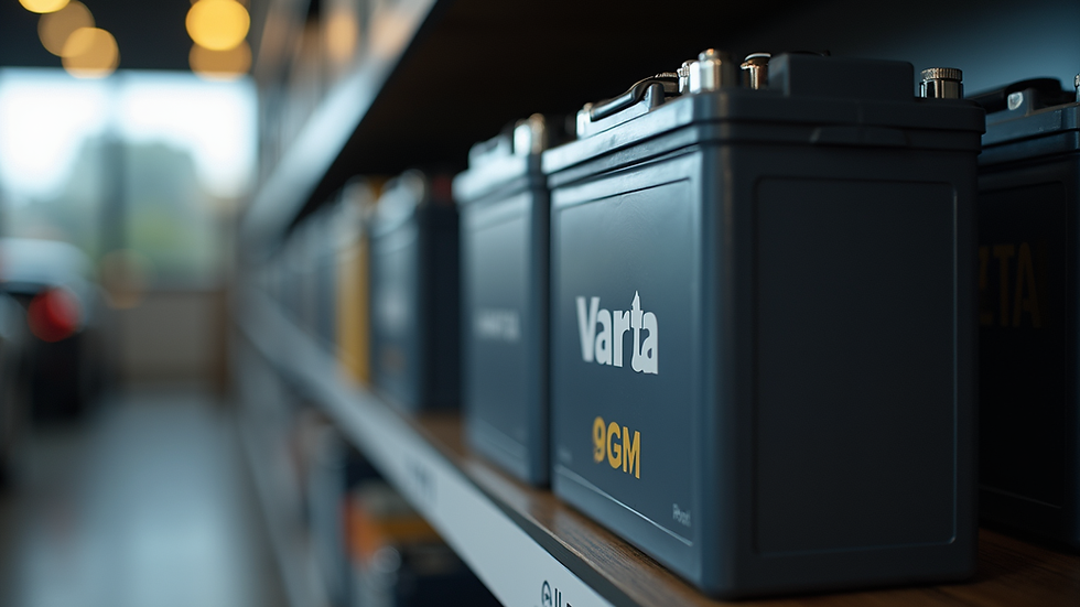 เปรียบเทียบราคาแบตเตอรี่ VARTA AGM พร้อมแนะนำร้านแบตเตอรี่ปทุมธานี