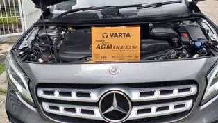 เปลี่ยนแบตเตอรี่รถเบนซ์ GLA 250