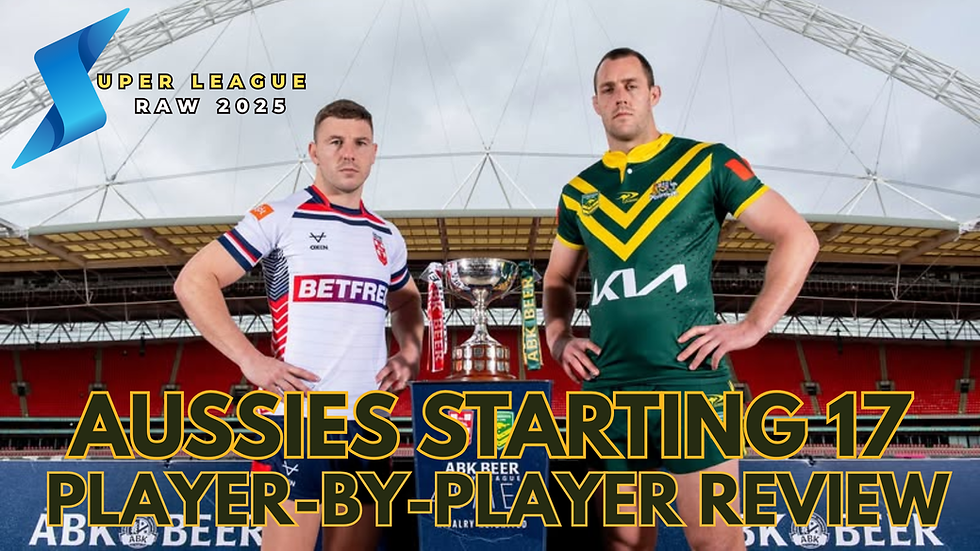 Rising from the Ashes - A Wigan Fans Perspective on the Ashes Series and the Future