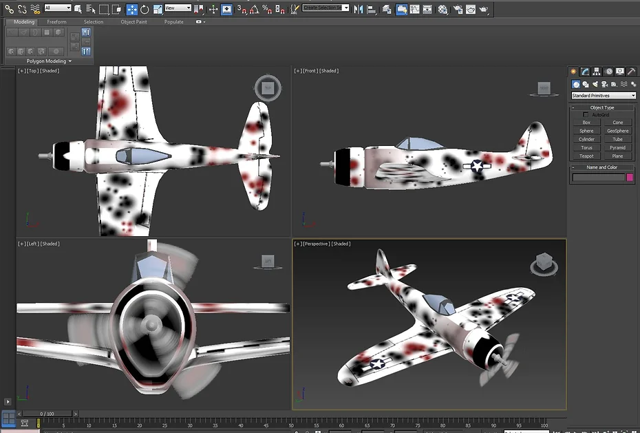 Plane Model Advcompgraphics