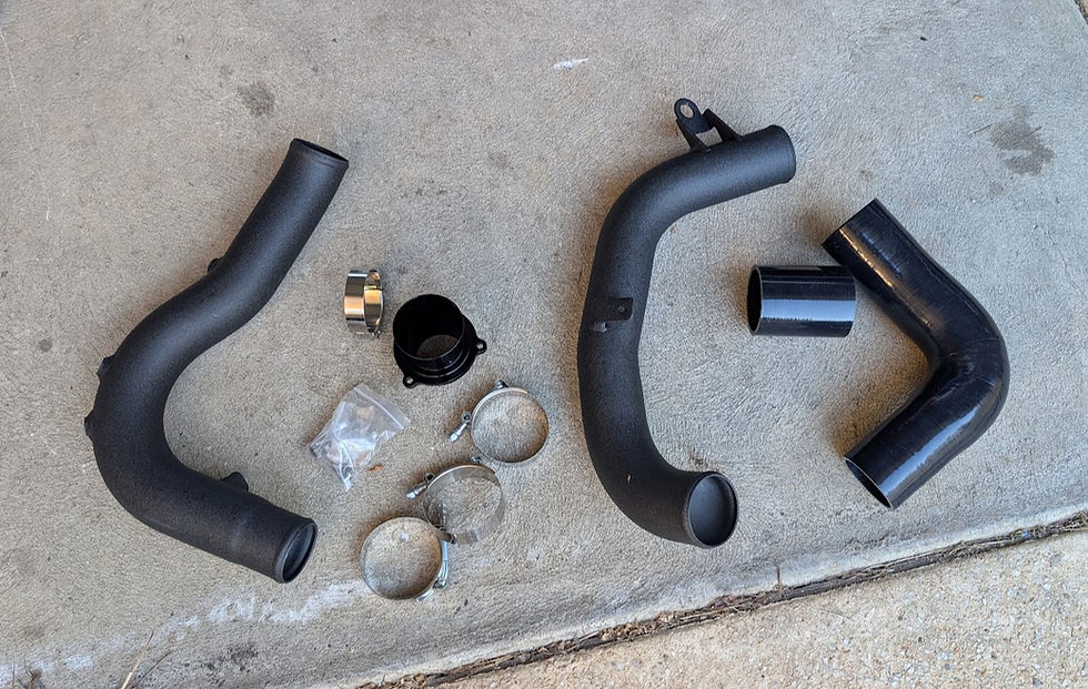 Ebay Charge Pipes + Turbo Muffler Delete