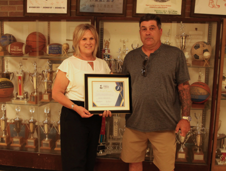 Maple Shade High School honored Kenny on June 12th, 2025.