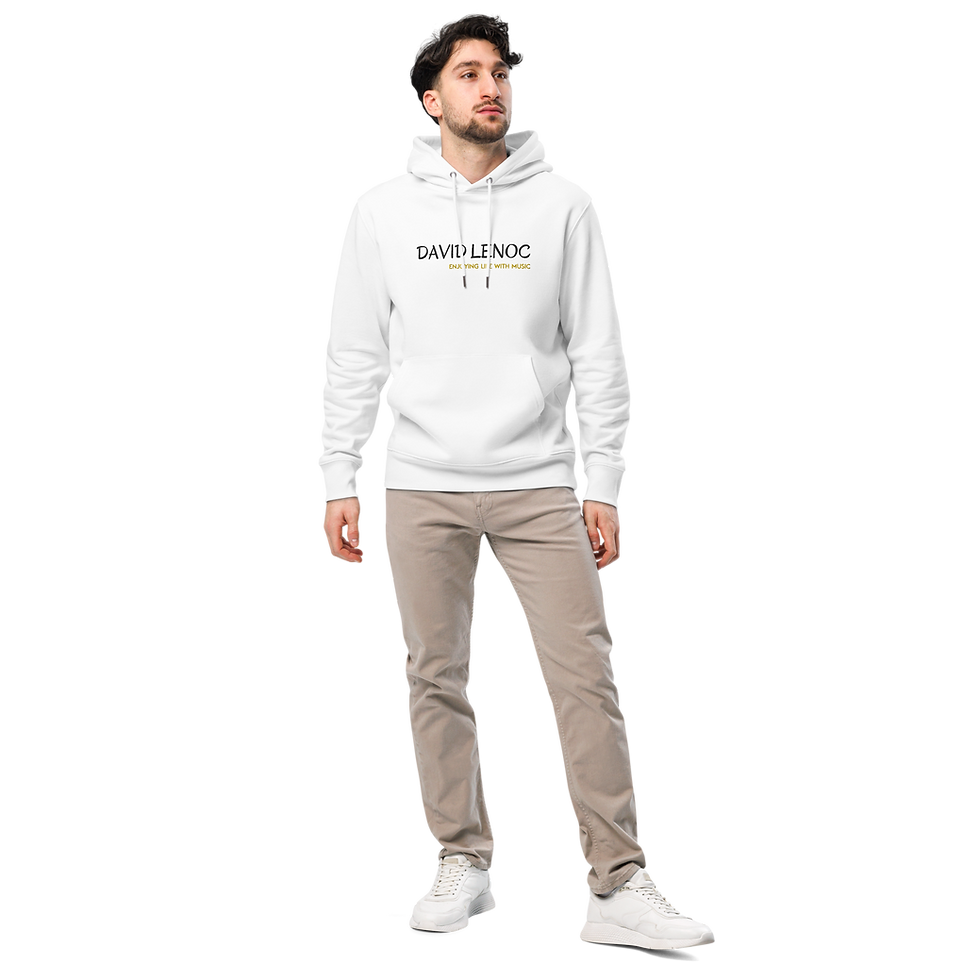 Unisex Eco Hoodie - hochwertig bestickt