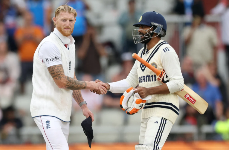 The fourth test between India and England resulted in a draw • Jul 27, 2025 • AFP/Getty Images
