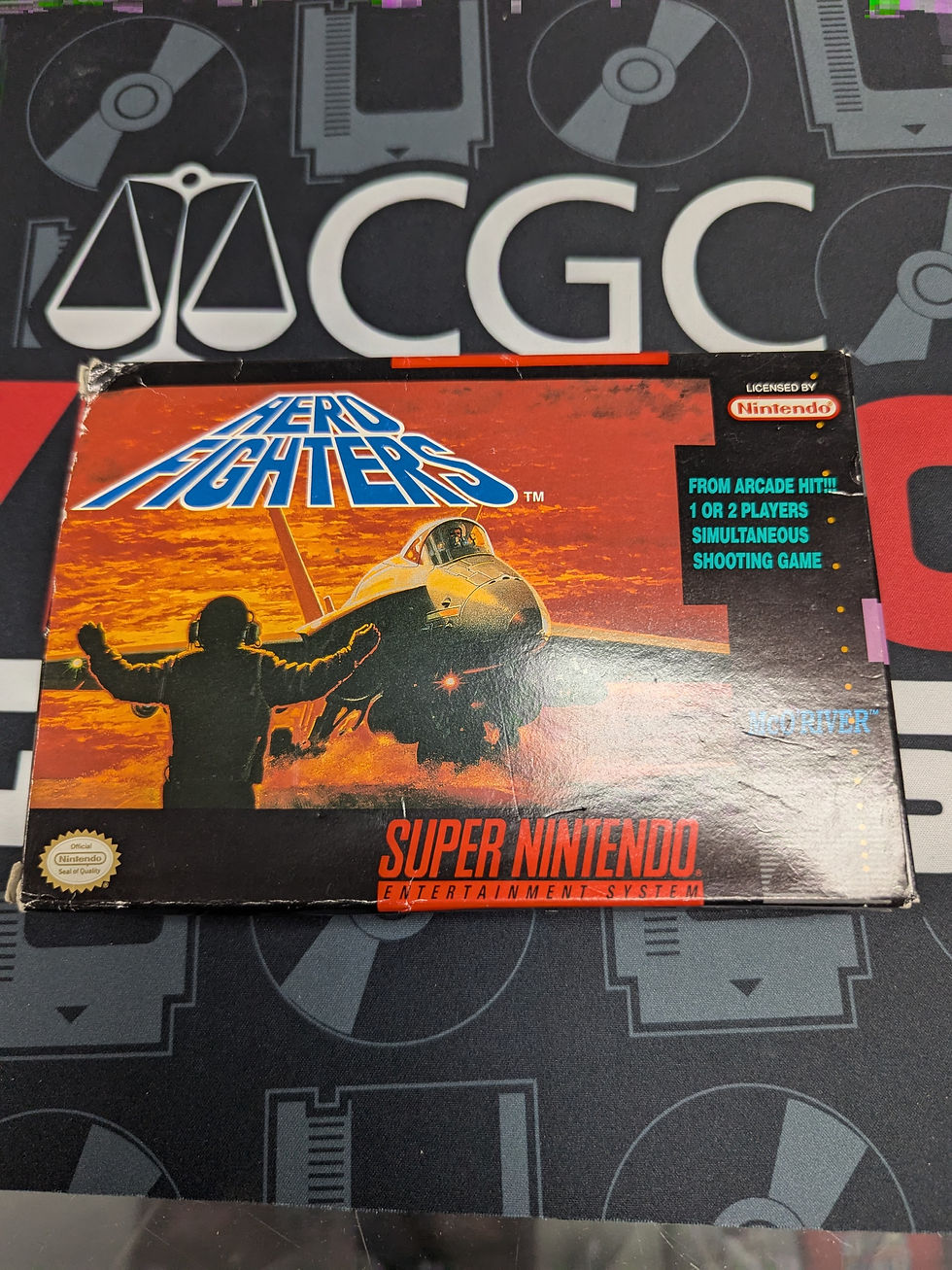 Thumbnail: Aero Fighters Box Only (SNES) 