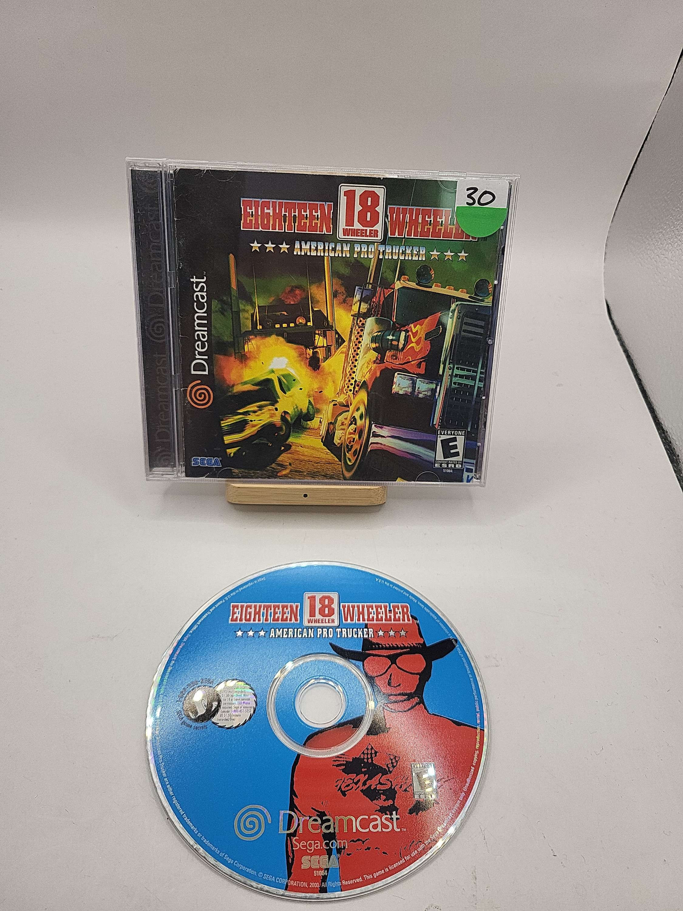 Eighteen WHEELER : American pro trucker - Sega Dreamcast 