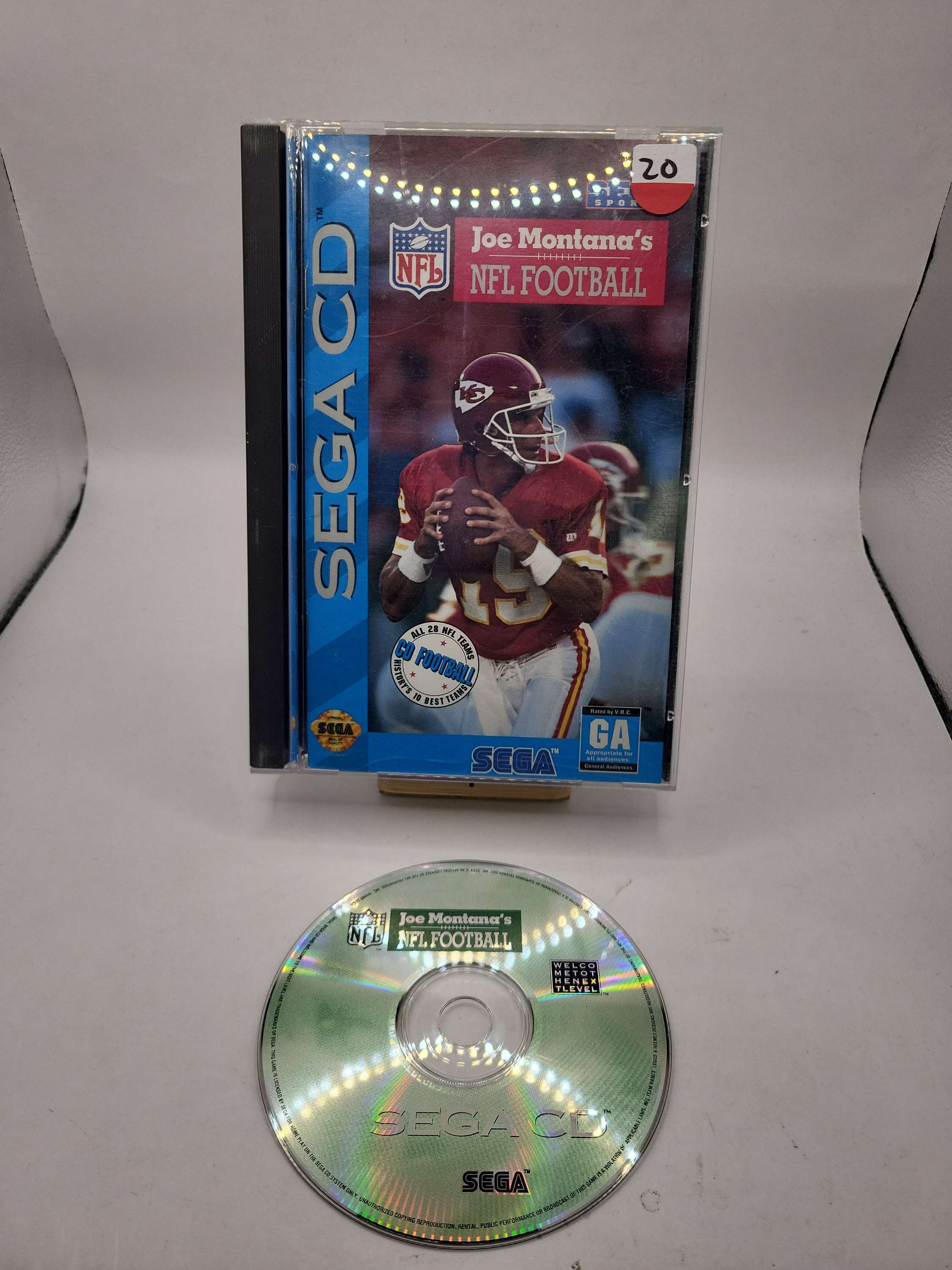 NFL Joe Montana's NFL Football - Sega CD