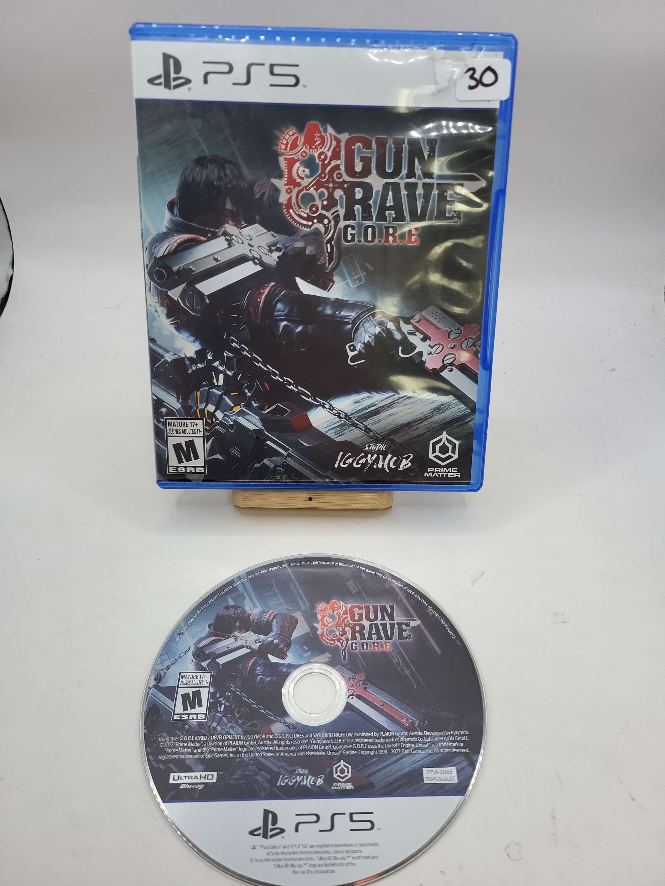 Gun Grave : G.O.R.E - Playstation 5