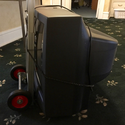 Saying Goodbye an Old TV