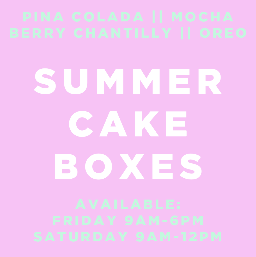 CAKE BOXES