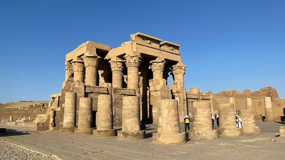Ancient grandeur of the Temple of Kom Ombo