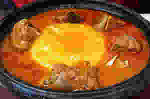 Fufu and Goat Light Soup
