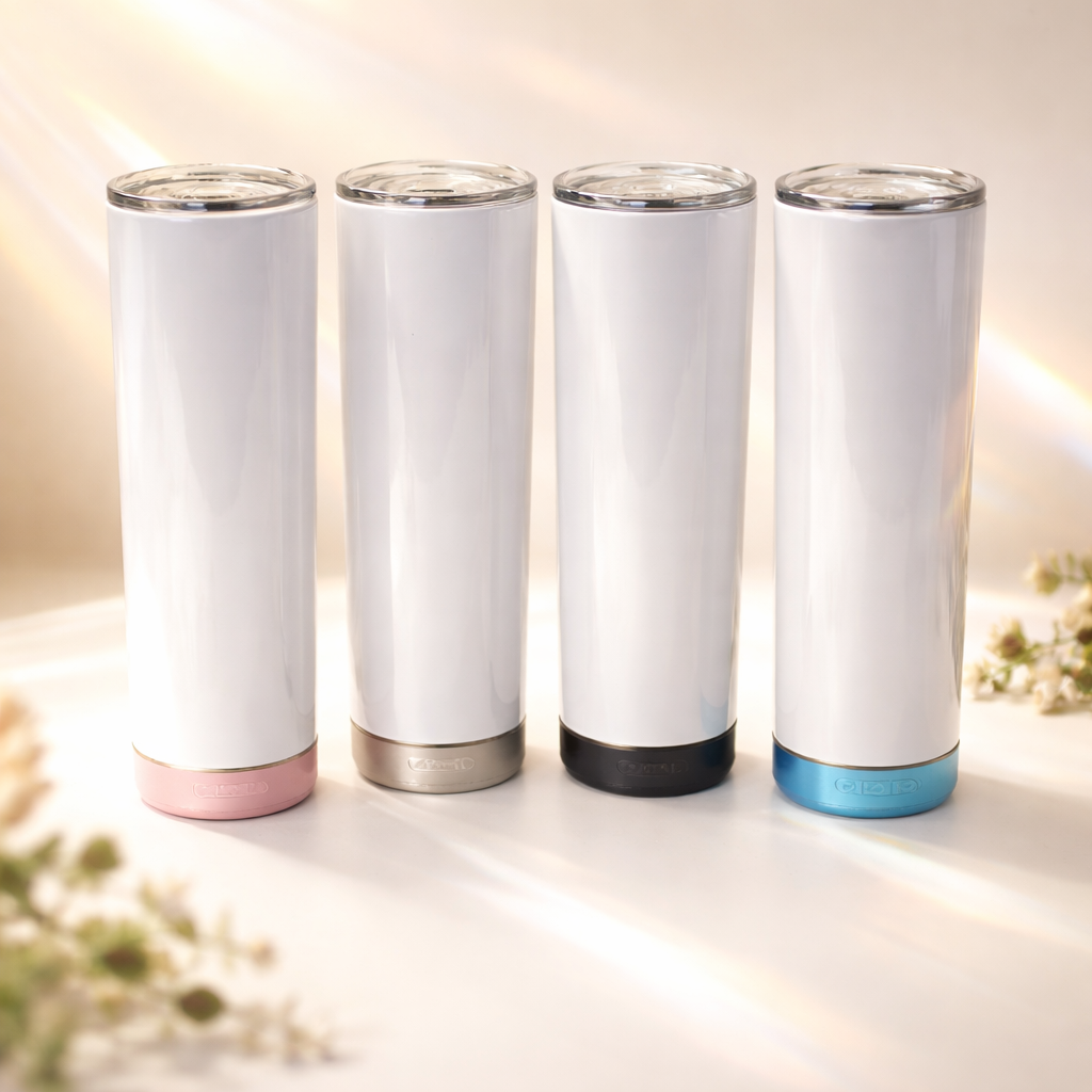 20oz Bluetooth Speaker Sublimation Tumbler