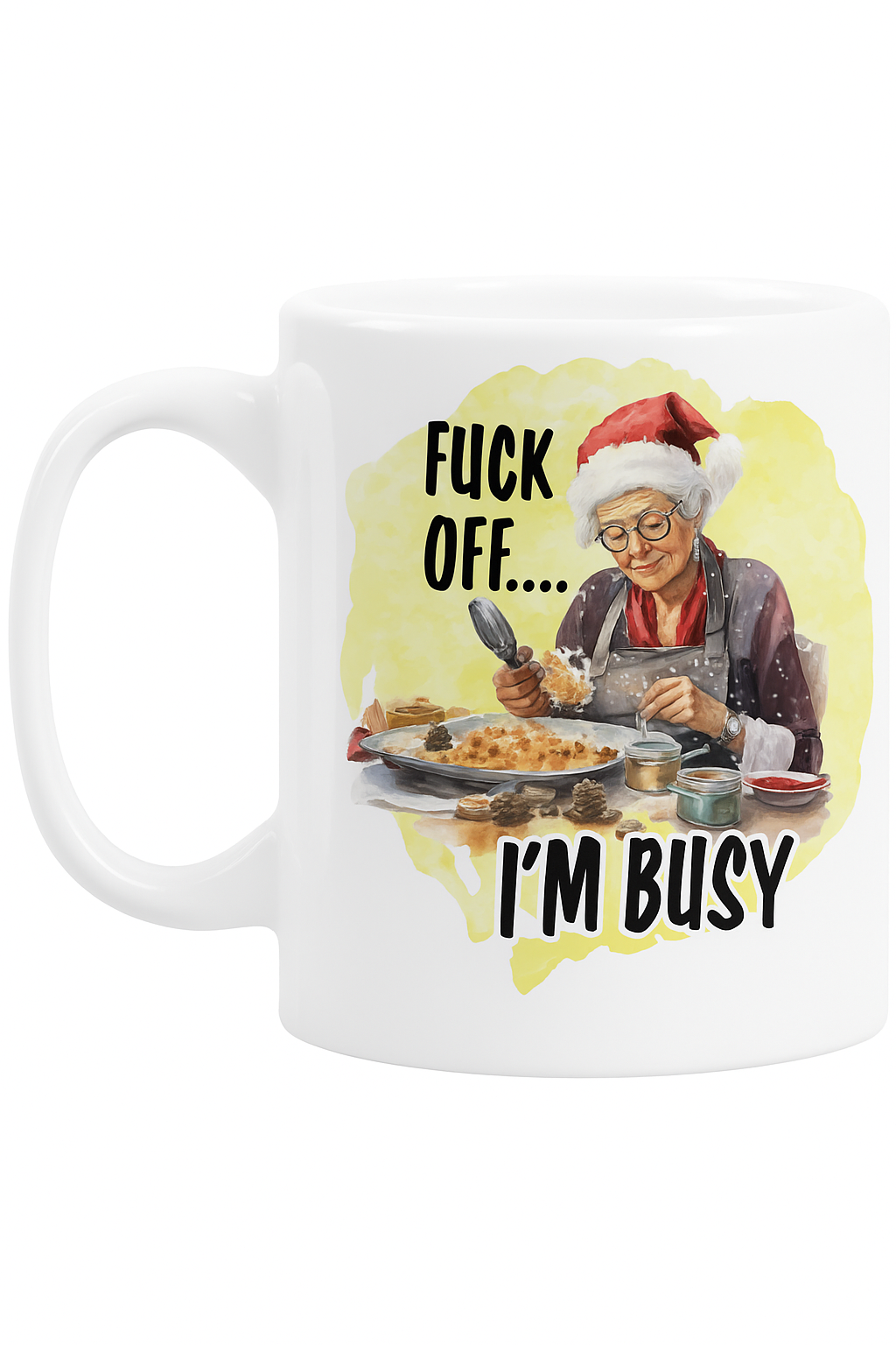 ☕ F*** OFF… I’M BUSY MUG 🎅