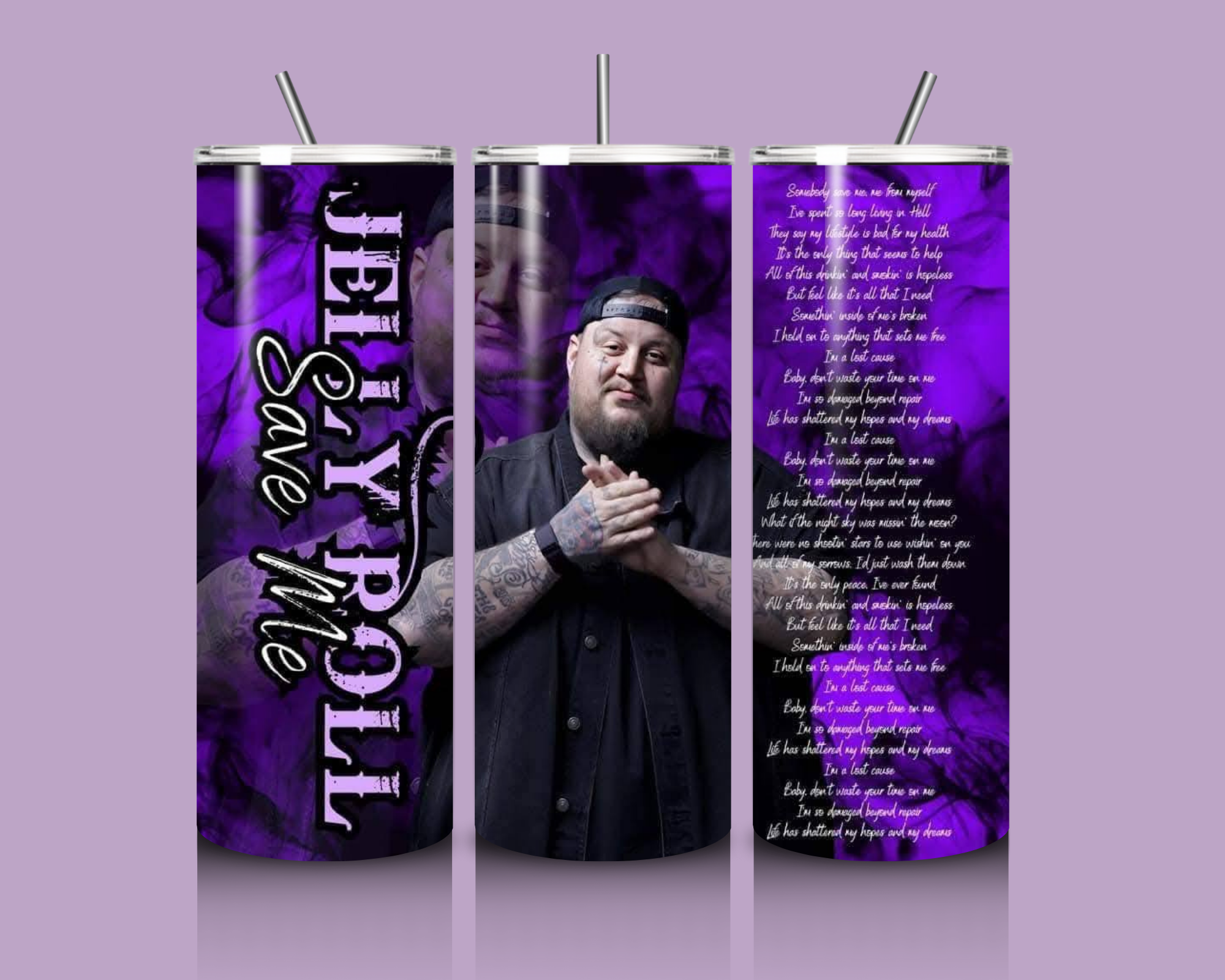 Jelly Roll- 20oz Custom Tumbler