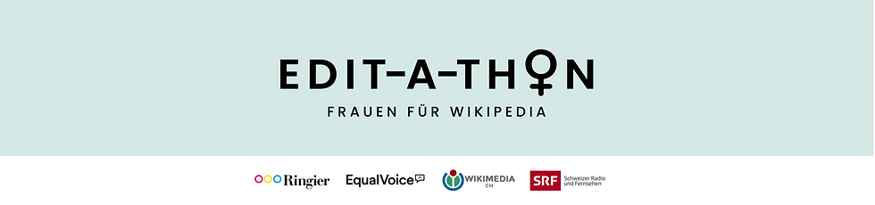 Edit-a-thon - Frauen für Wikipedia