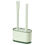 Thumbnail: Silicon Set Bathroom Brush (3) Mint Colour