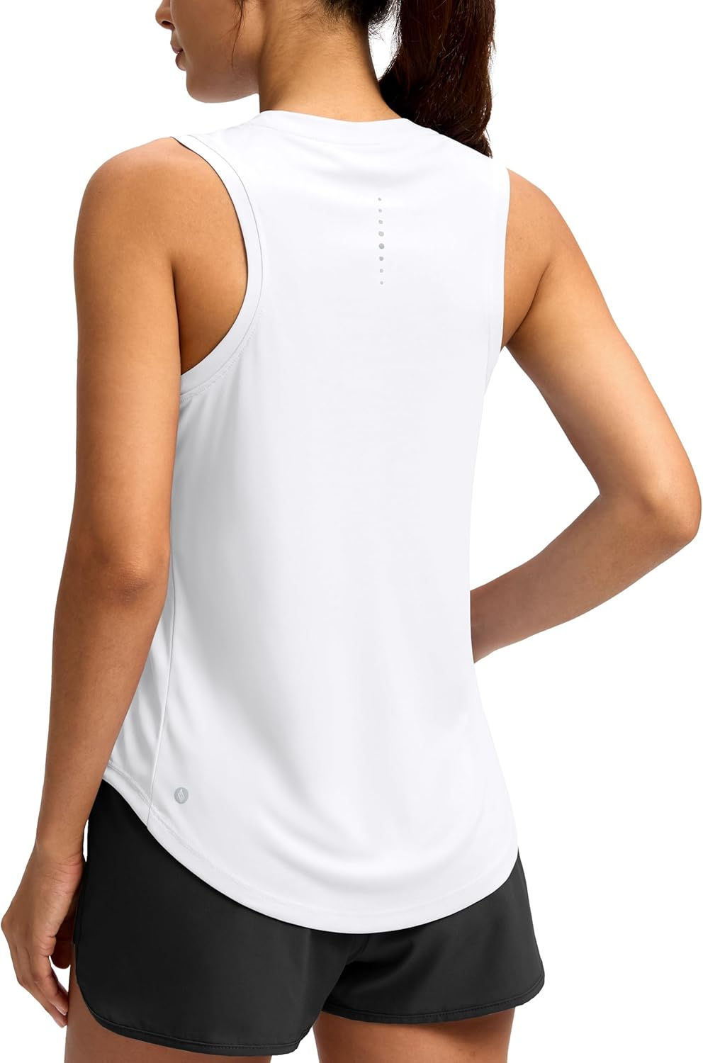 SANTINY Women's Sleeveless Workout Tops Lightweight Tennis Yoga Athletic Runnin