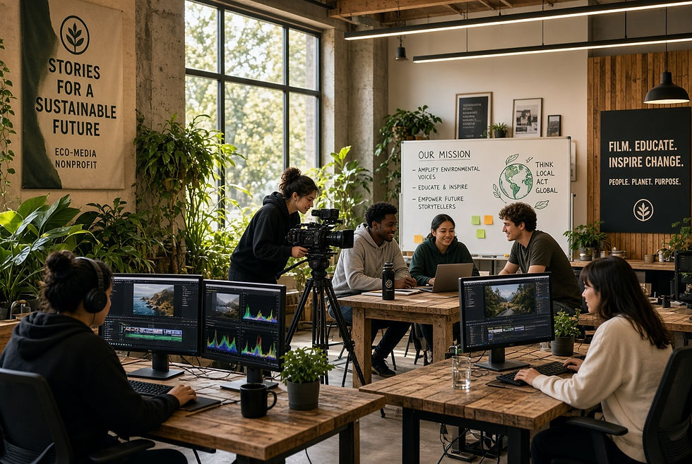 LAAMT Studios: America’s First Eco-Media Nonprofit Production Studio