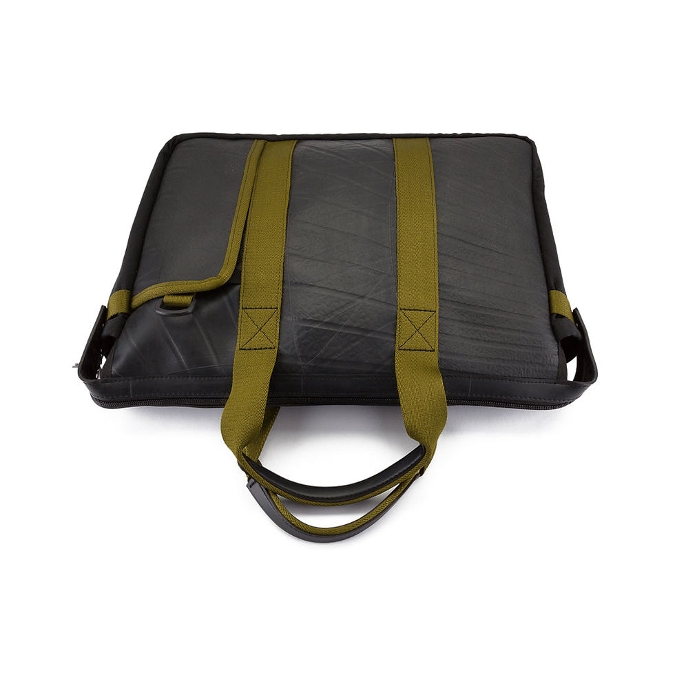 Thumbnail: Nebula Recycled Inner Tube Padded Vegan Laptop Bag