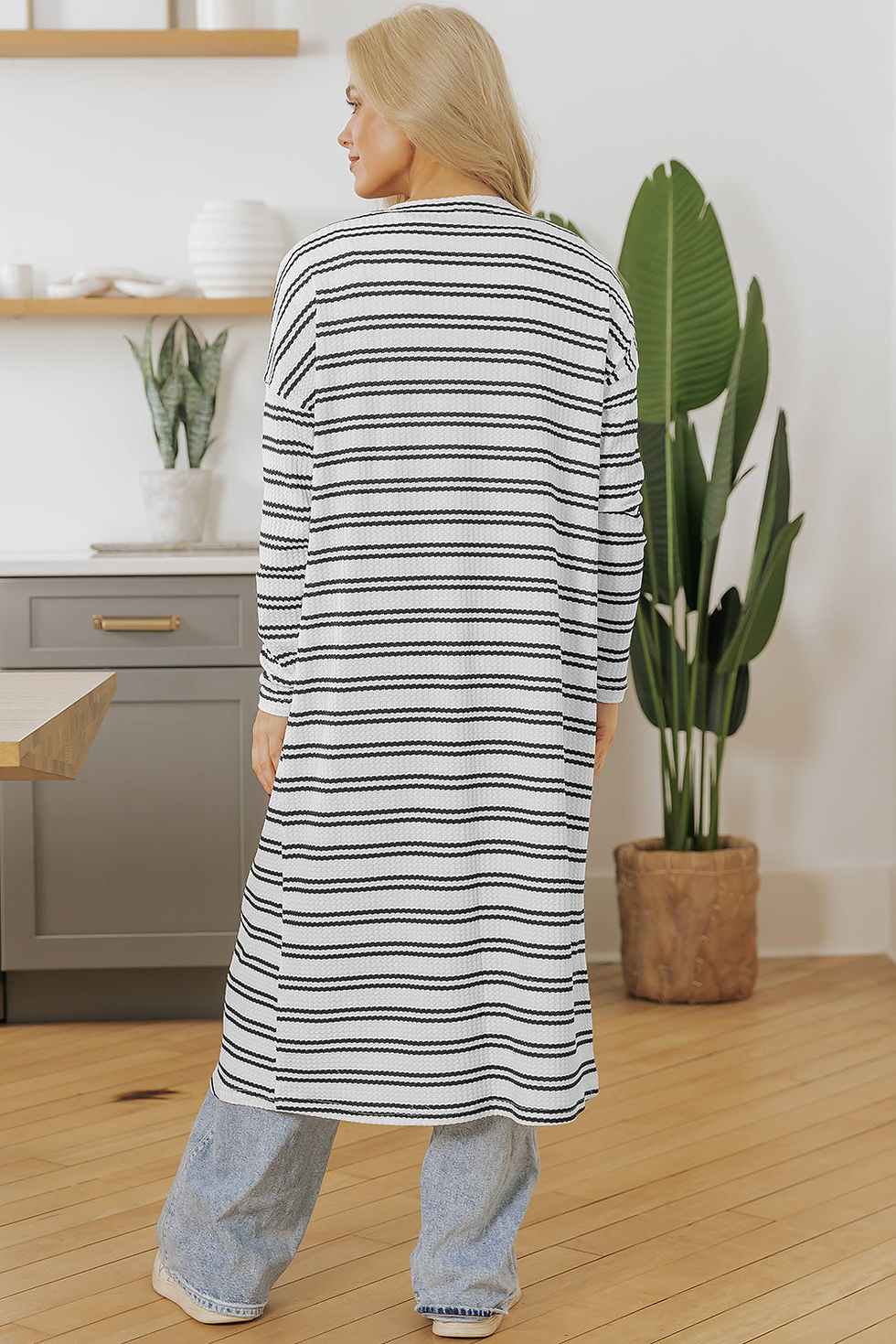Thumbnail: Millie Open Front Duster Cardigan