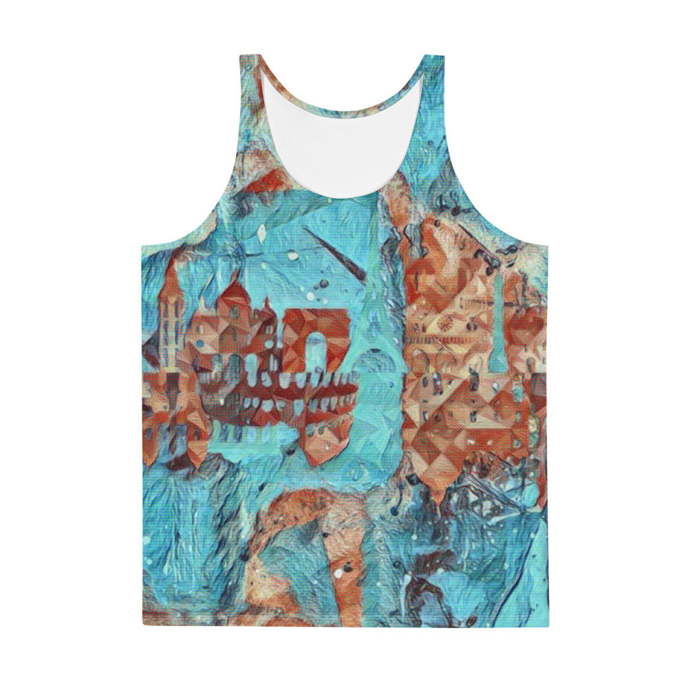 SOTTOSOPRA Art Unisex Tank Top by Gianneli
