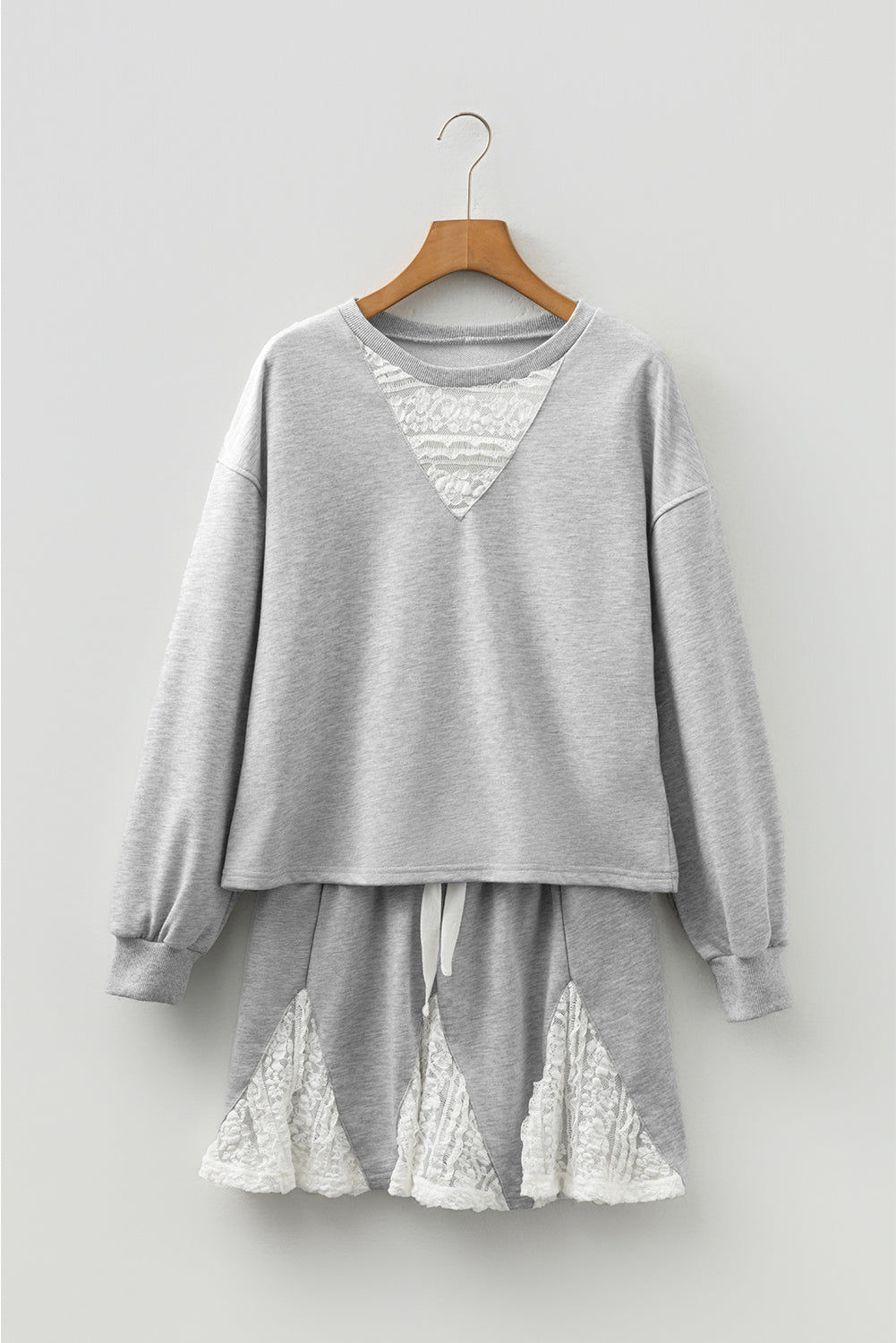 Amelia Patchwork Drop Shoulder Pullover