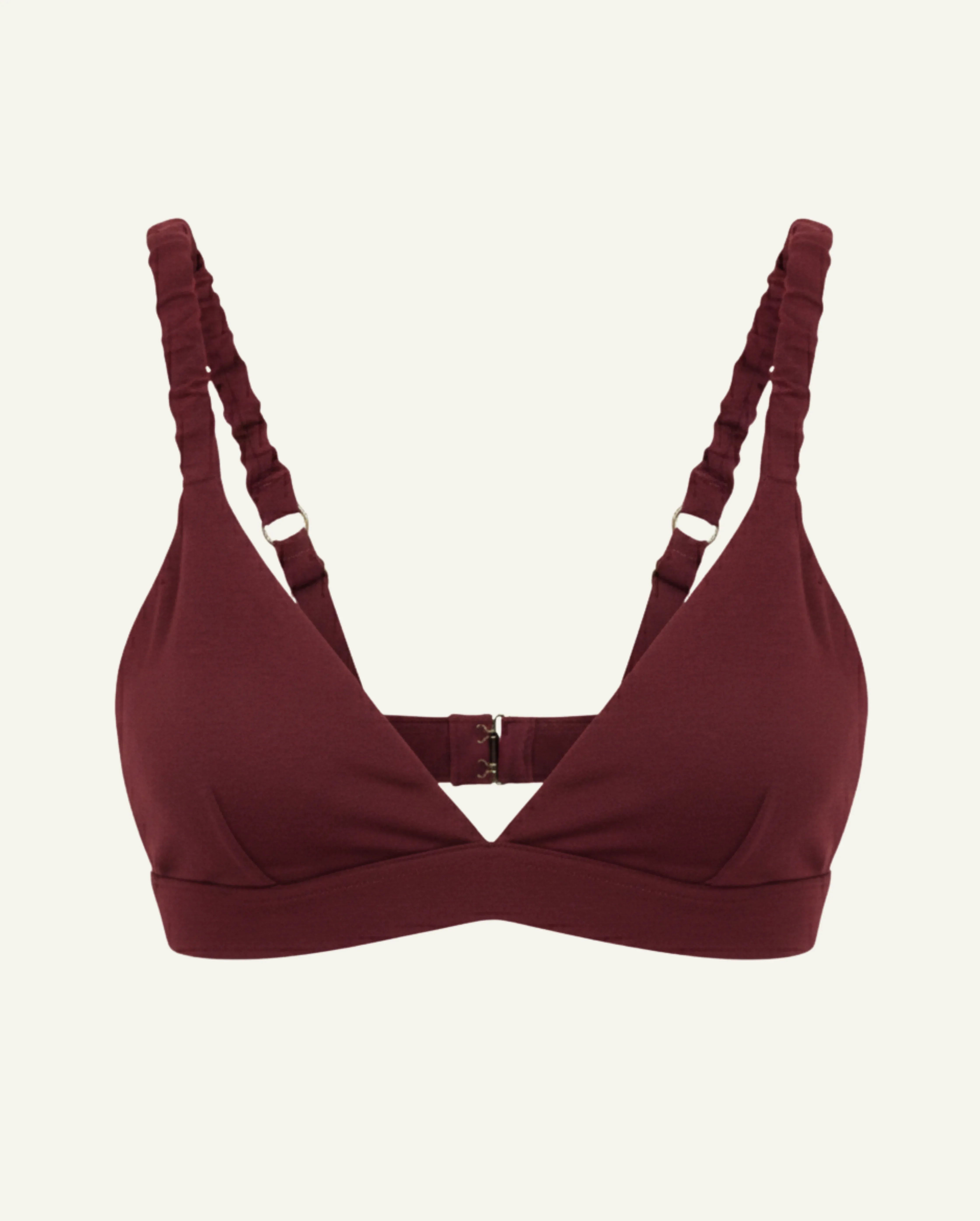 Women's SeaCell Bra - Burgundy