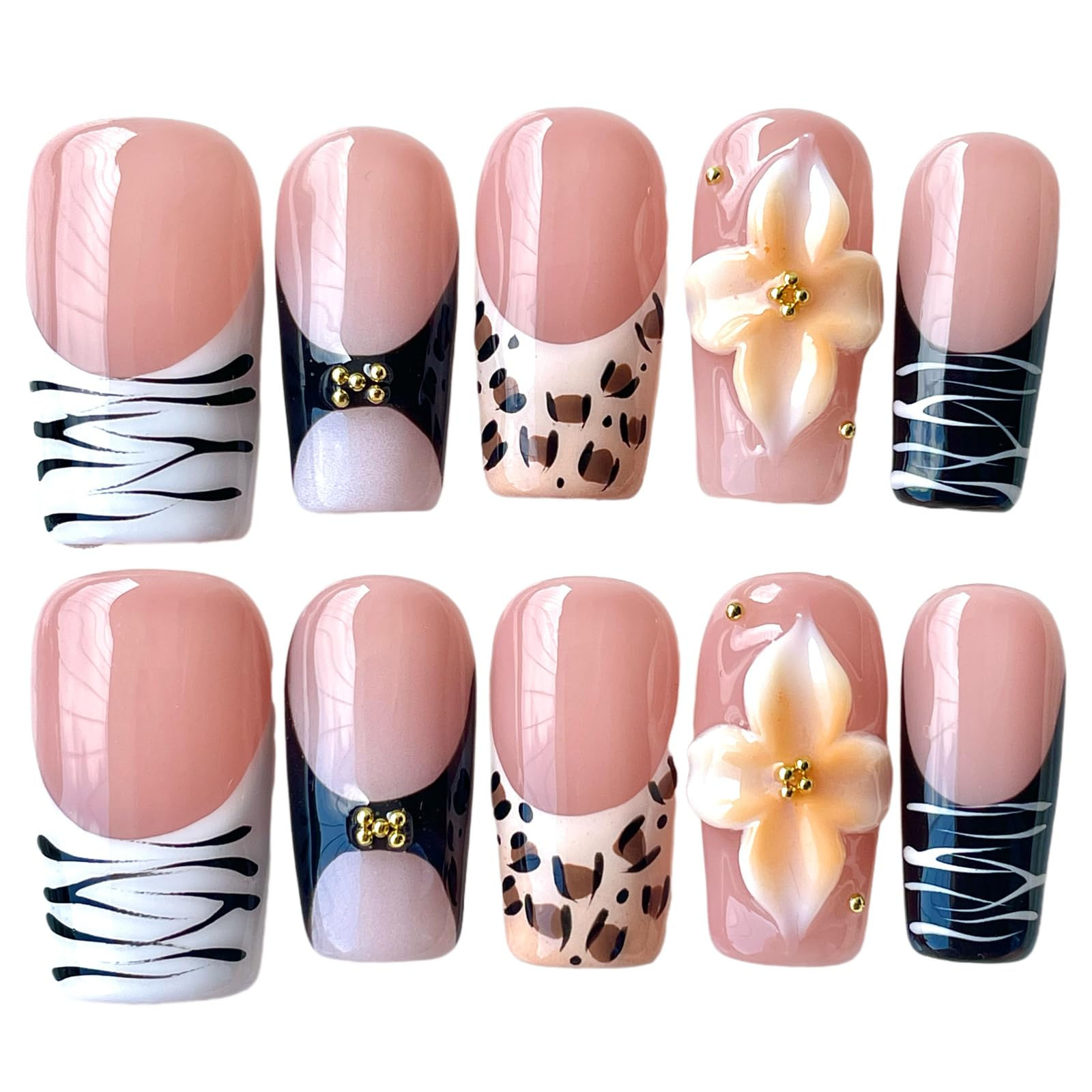 Prairie Wild & Floral Press-On Nails